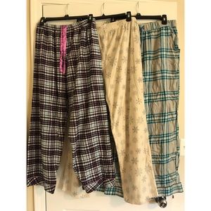 Set of 3 pajama pants!
